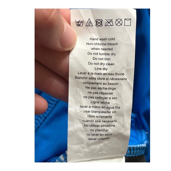 La Blanca Swimsuit one shoulder one piece bathing suit size 12 - Picture 7 of 7